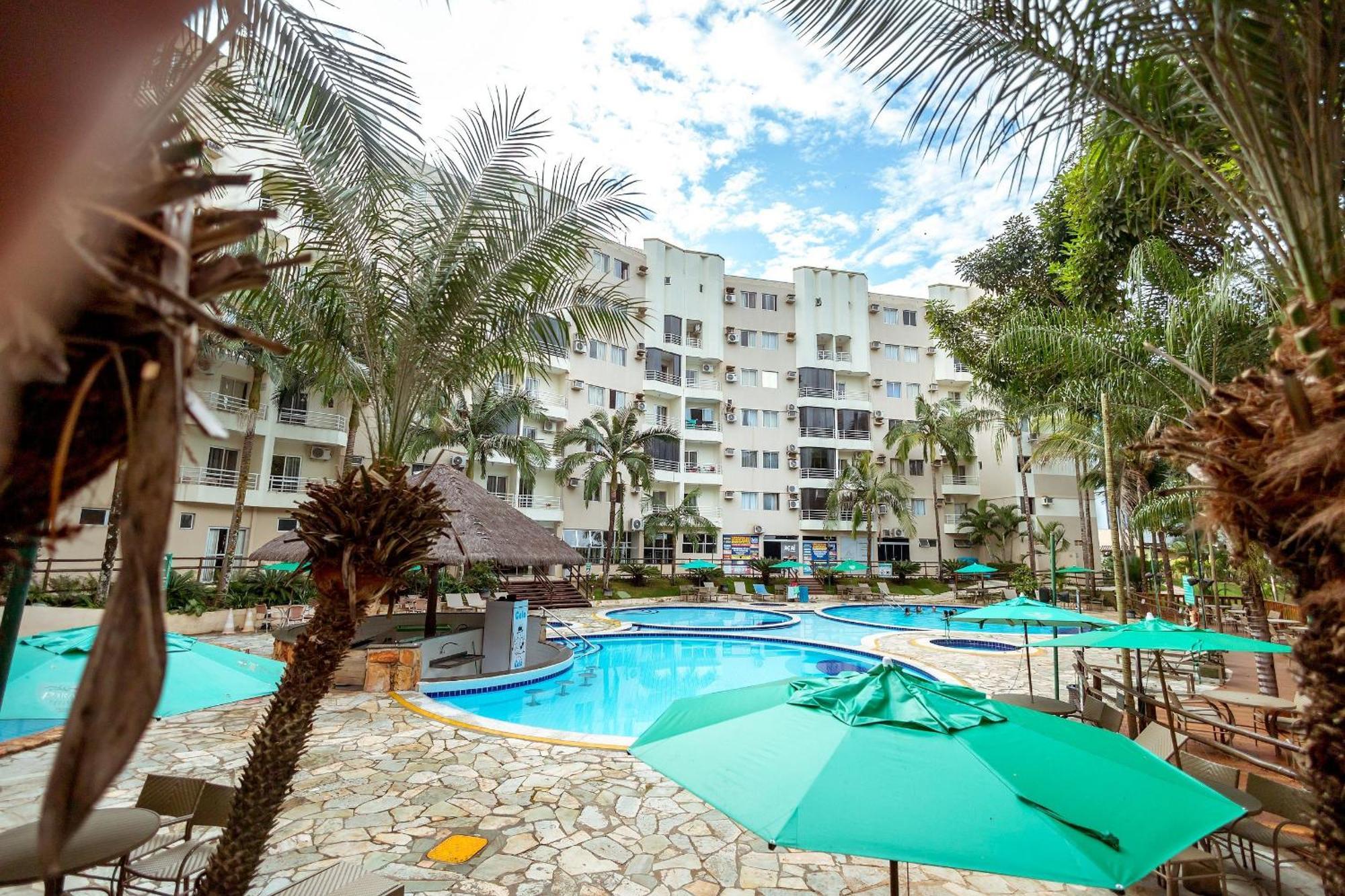Thermas Paradise - Rio Quente- Duplex 3 Quartos Com Hidromassagem Buitenkant foto