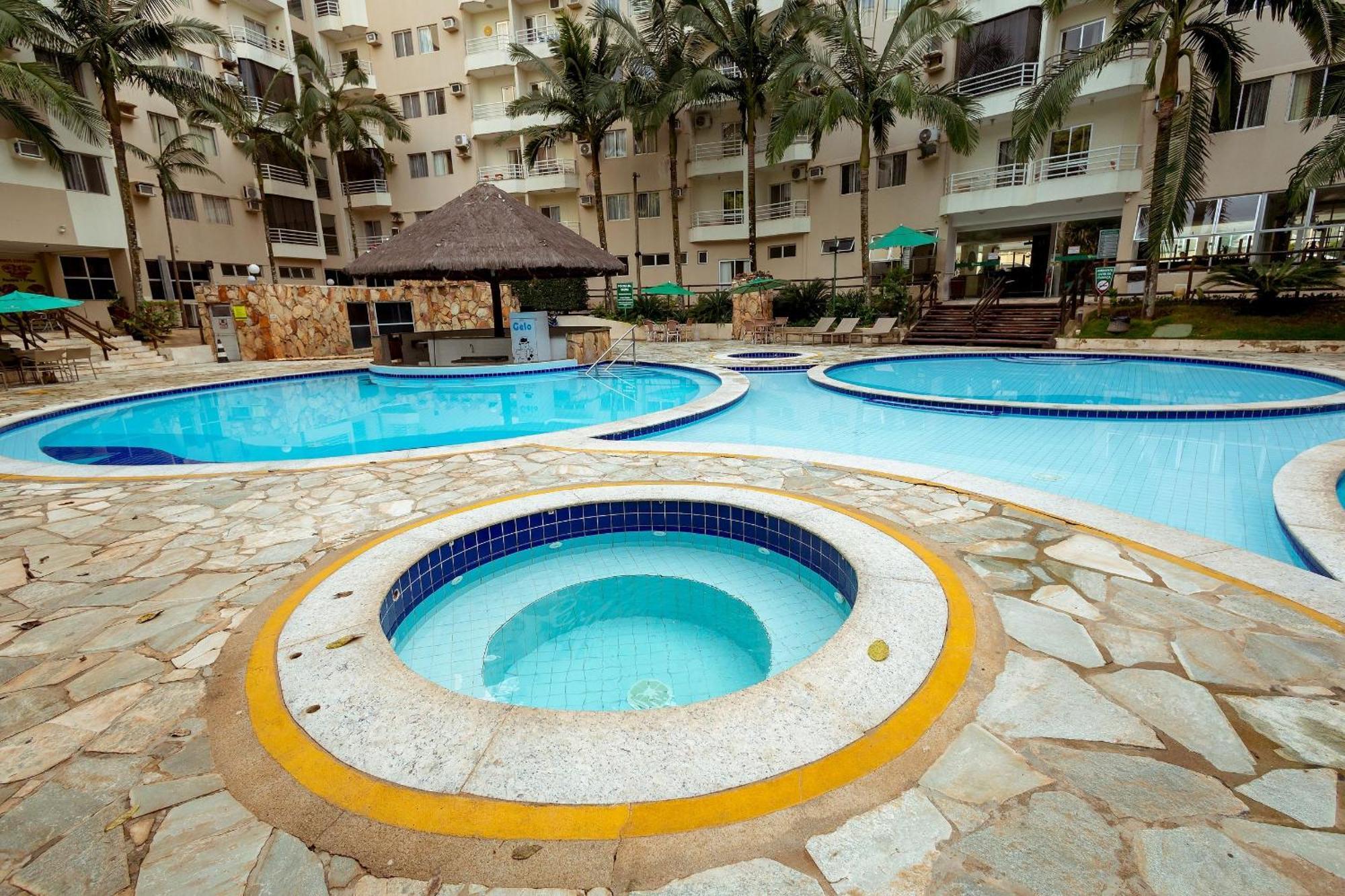 Thermas Paradise - Rio Quente- Duplex 3 Quartos Com Hidromassagem Buitenkant foto